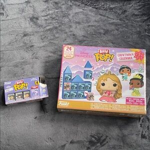 Funko Bitty Pop! Disney Princess Countdown Calendar with 4 pack